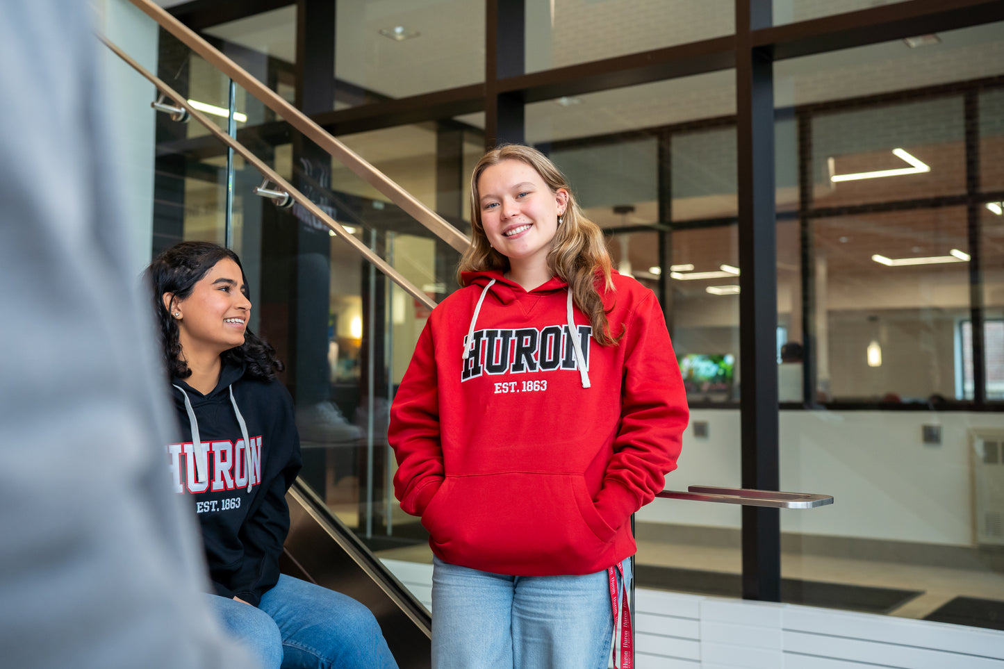 "HURON" Hoodie - Red