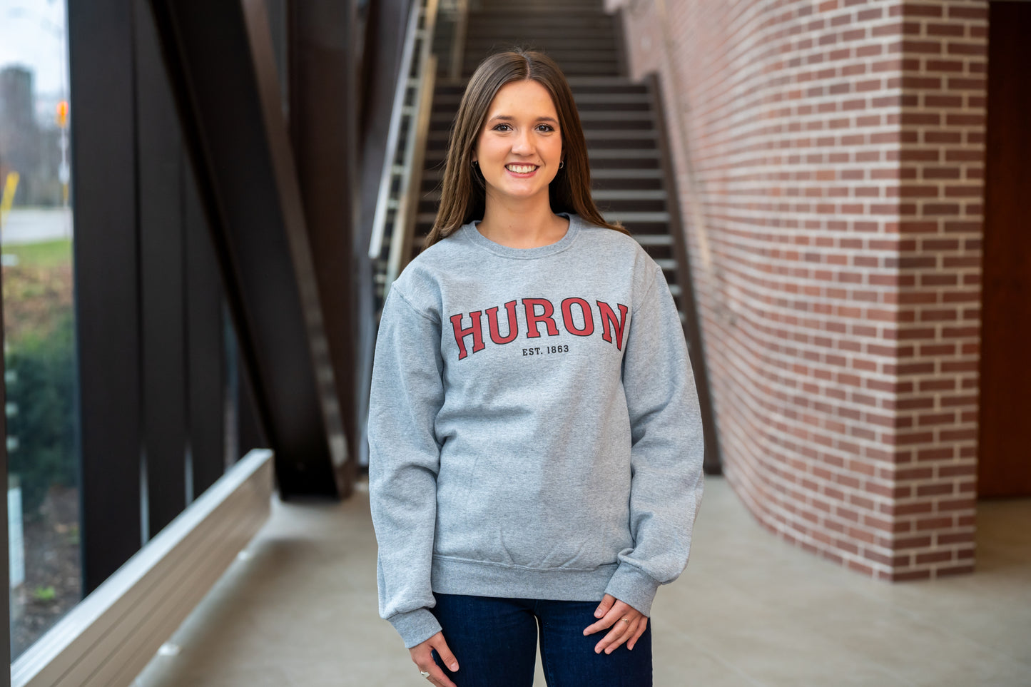 Crewneck Sweater – Light Grey