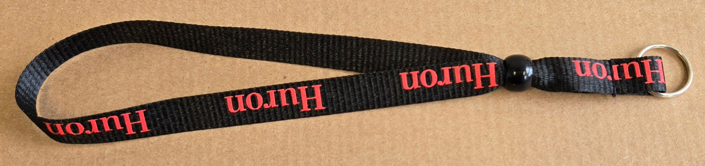 Black Wrist Lanyard
