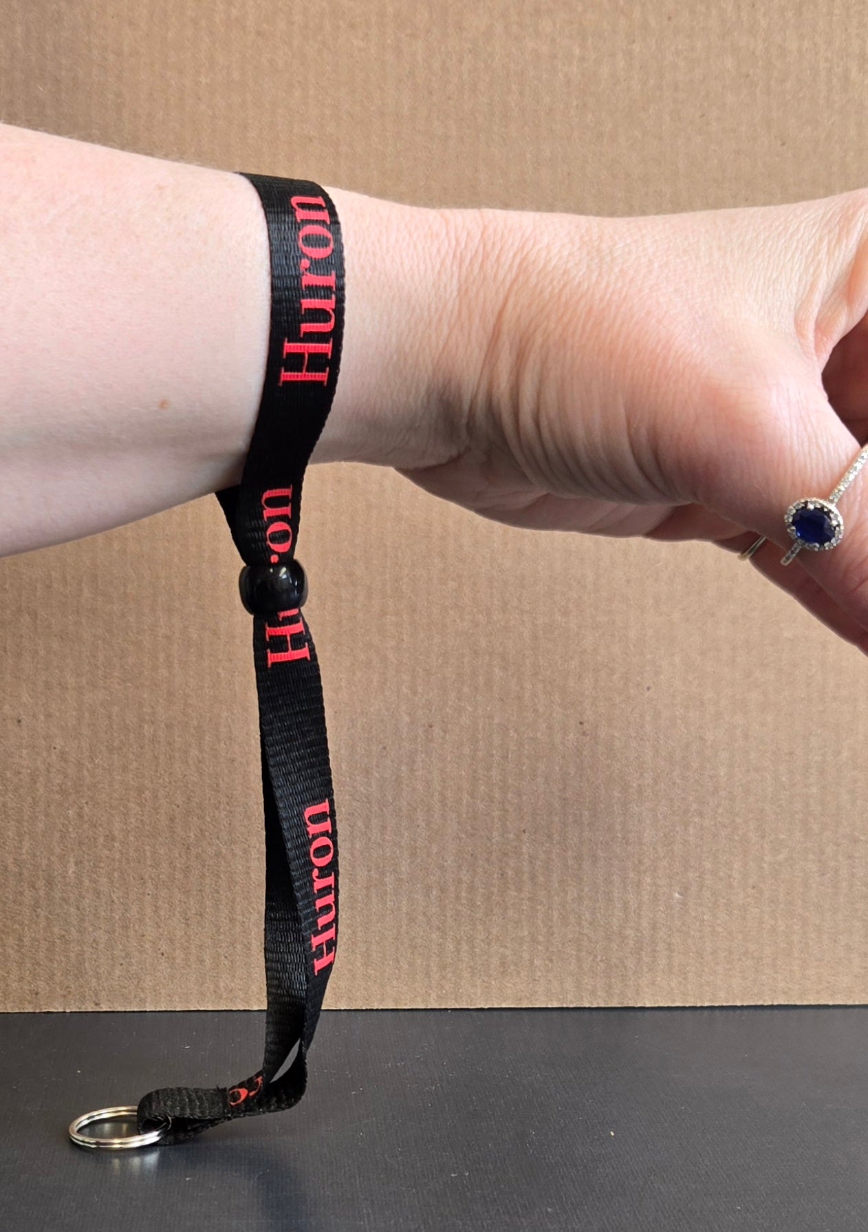 Black Wrist Lanyard