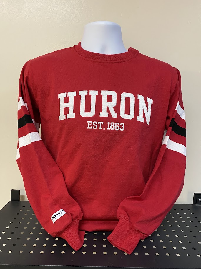 Red Rugby Crewneck