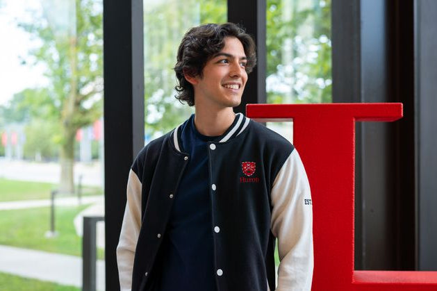 Varsity Sweater Jacket
