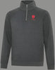 Quarter Zip Sweater - Charcoal Grey